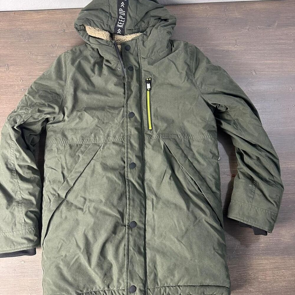 Lc-waikiki Men's Khaki and Green Jacket